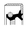 CORTECO 01017573B Shaft Seal, wheel hub